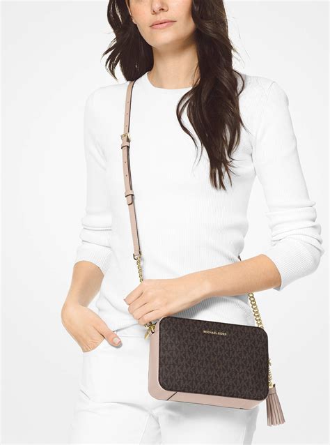 Ginny Medium Logo Crossbody Bag – Michael Kors Pre